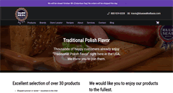 Desktop Screenshot of bluesealkielbasa.com